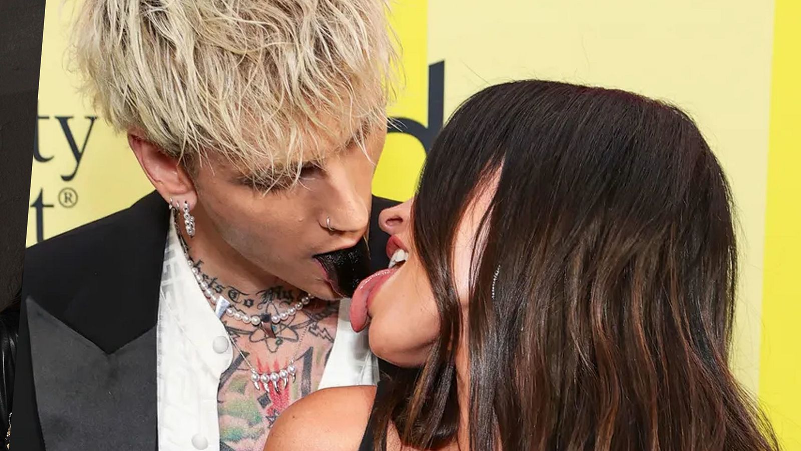 Megan Fox y Machine Gun Kelly en los premios Billboard