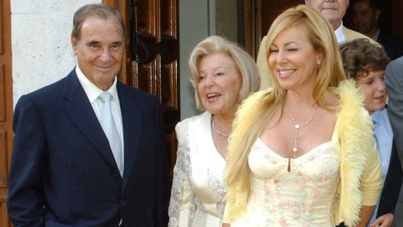 Ana Obregón junto a sus padres, Antonio y Ana María