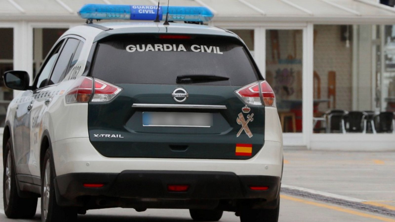 Imagen de archivo de un coche de la Guardia Civil.
