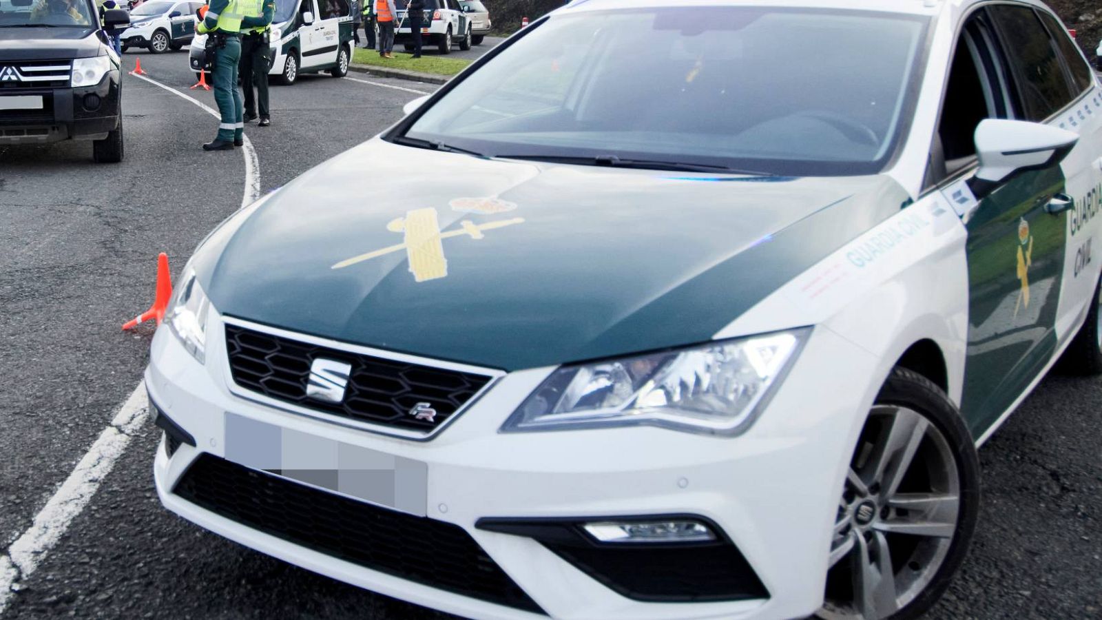 Imagen de archivo de un coche de la Guardia Civil