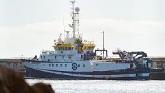 El buque oceanográfico Ángeles Alvariño participará "unos días más" en la búsqueda de Tomás Gimeno y su hija Anna