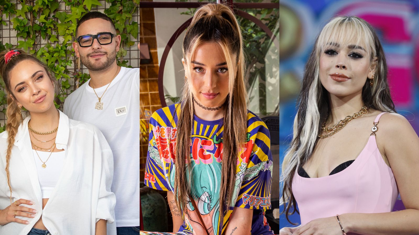 Ana Mena, Lola Indigo y Danna Paola, entre las novedades