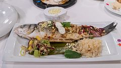 Receta de lubina de Meri