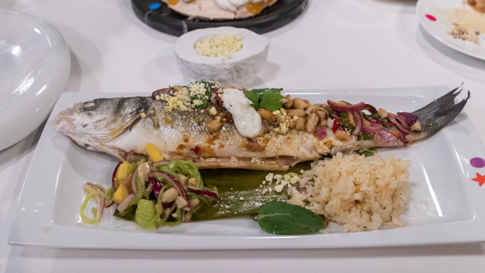 Receta de lubina de Meri