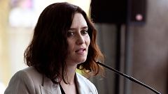 Ayuso acusa al Gobierno de "utilizar a empresarios e Iglesia" para que parezcan pocos los contrarios a los indultos