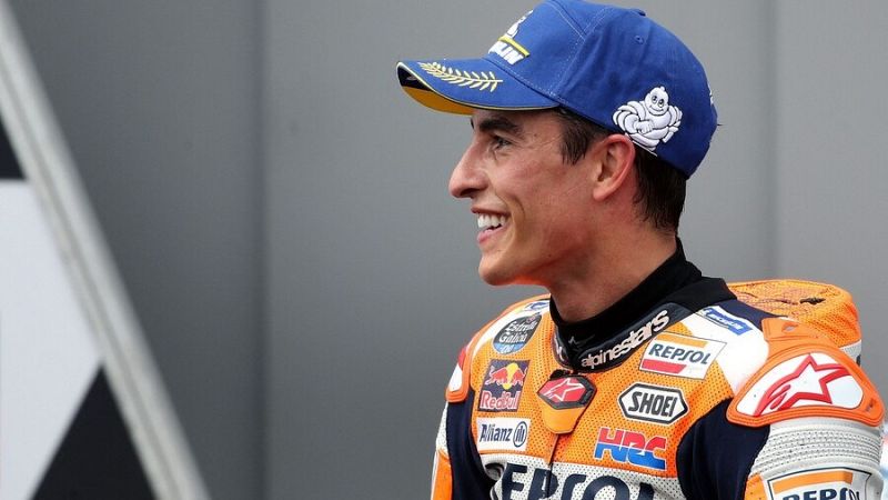 Marc Márquez, en el Telediario de TVE: "Mi objetivo es volver a ser el Marc de antes"