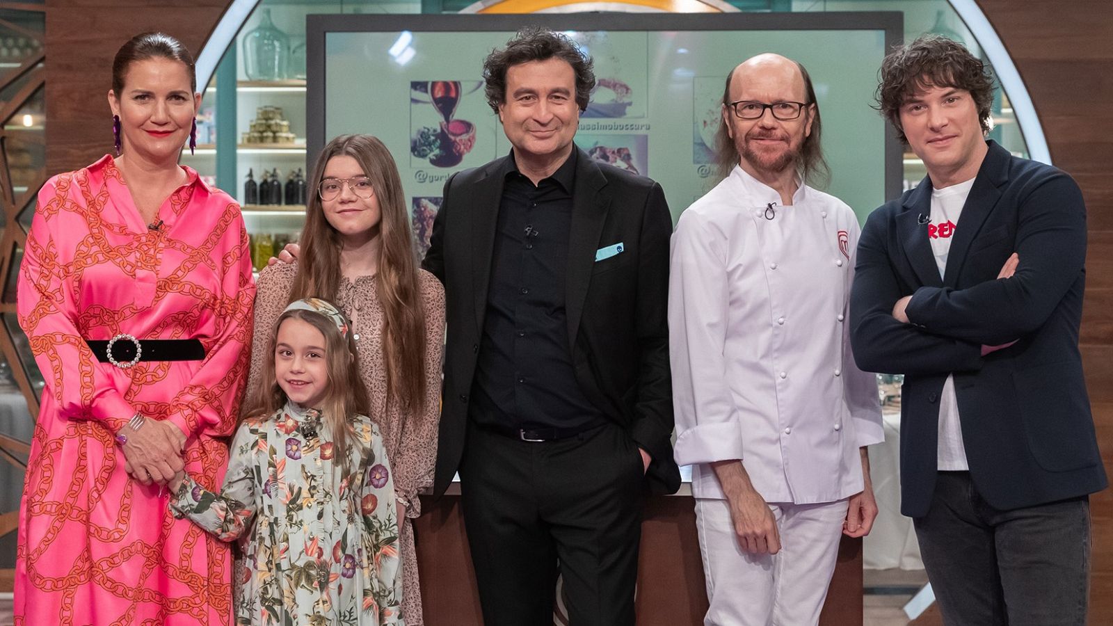 Masterchef - Santiago Segura y sus hijas
