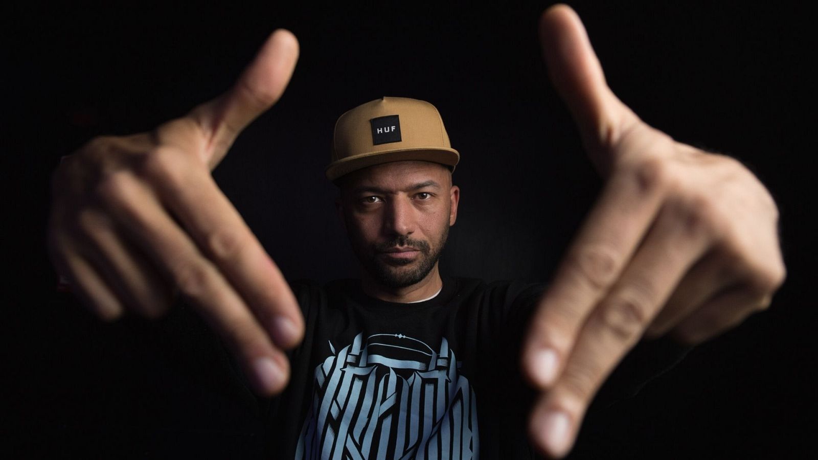 El reconocido dj y productor de hiphop, Dj Hazhe