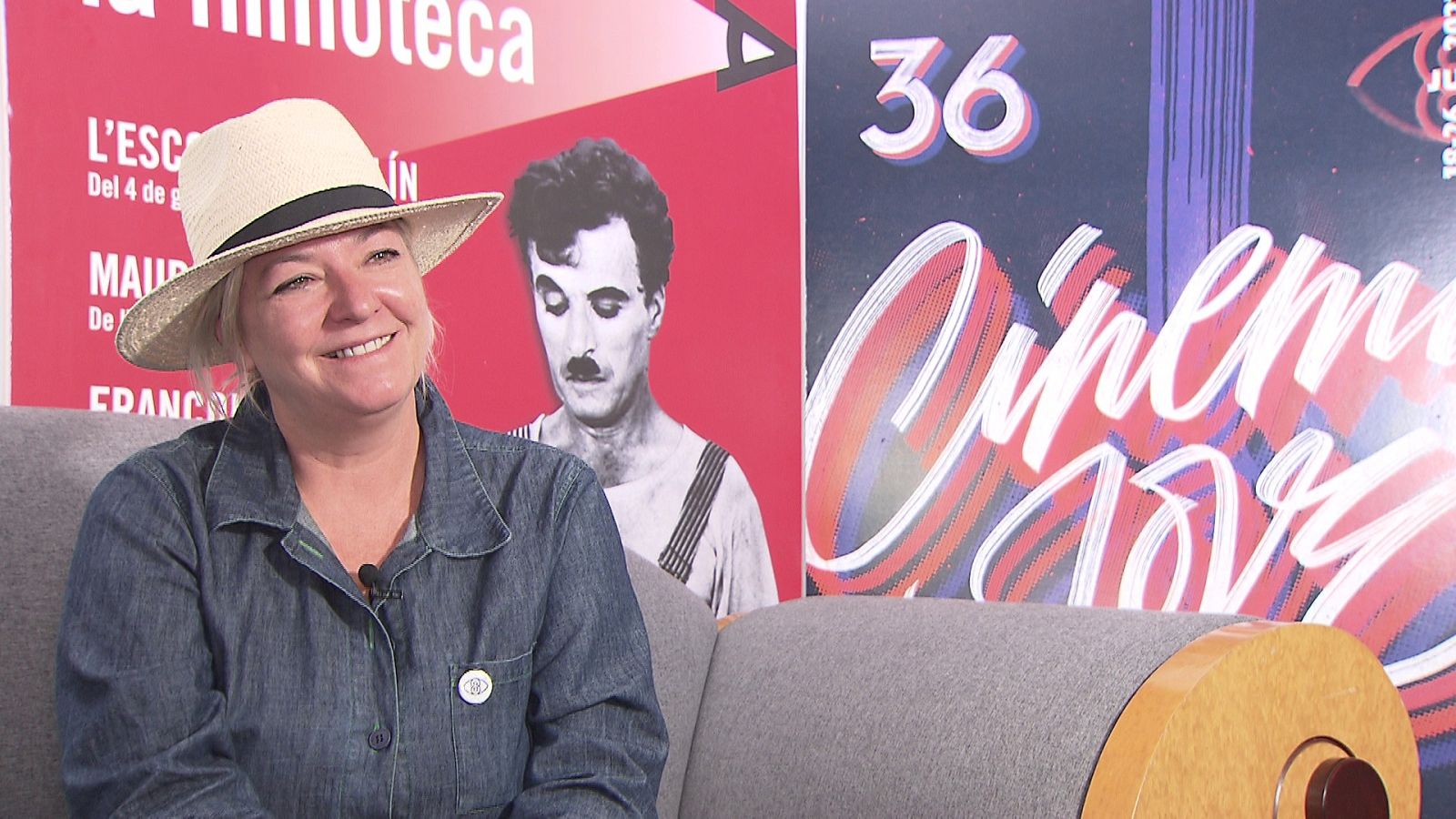 Lynne Ramsay durante la entrevista con 'Días de Cine'