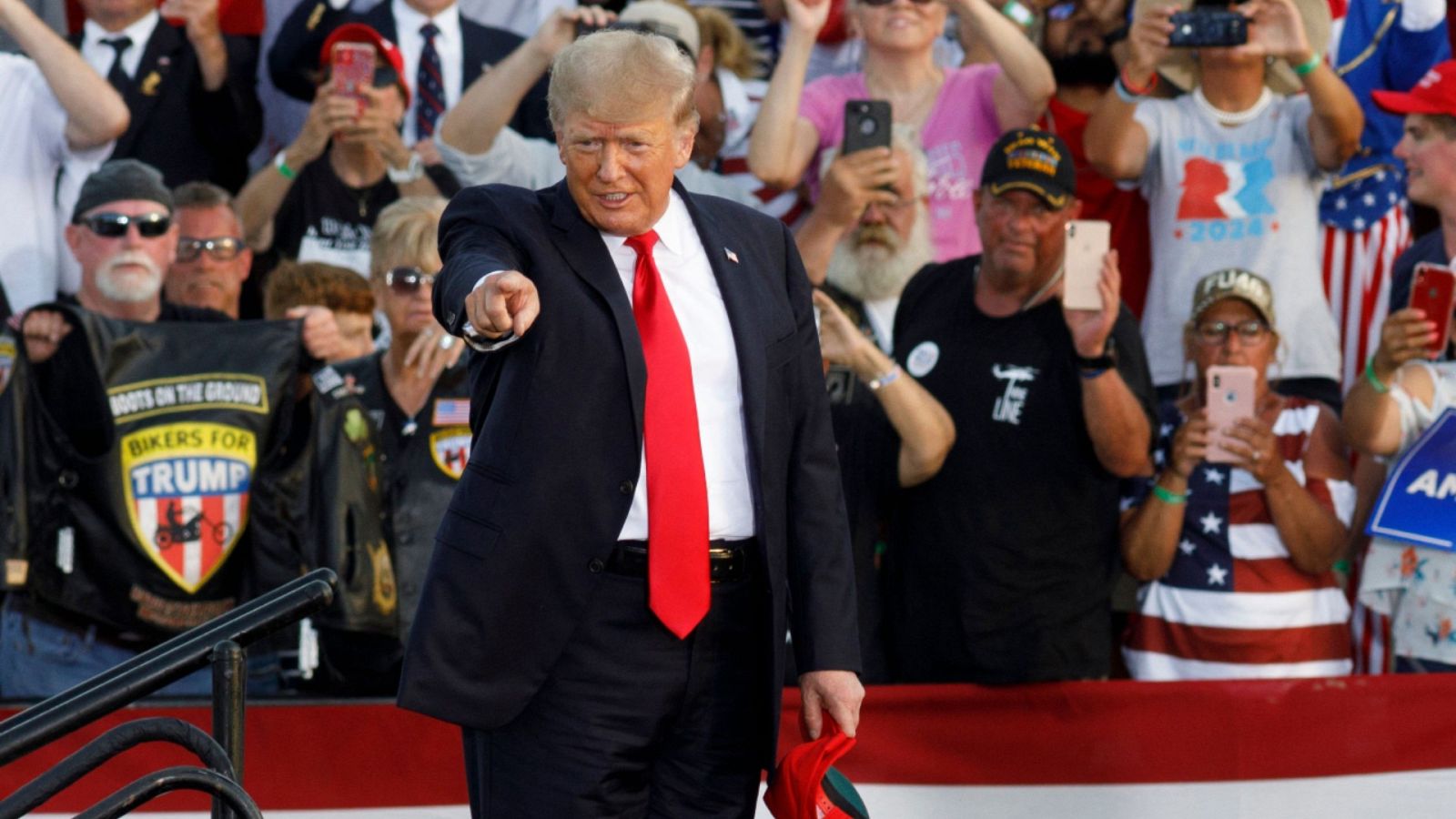 El expresidente de Estados Unidos Donald Trump.