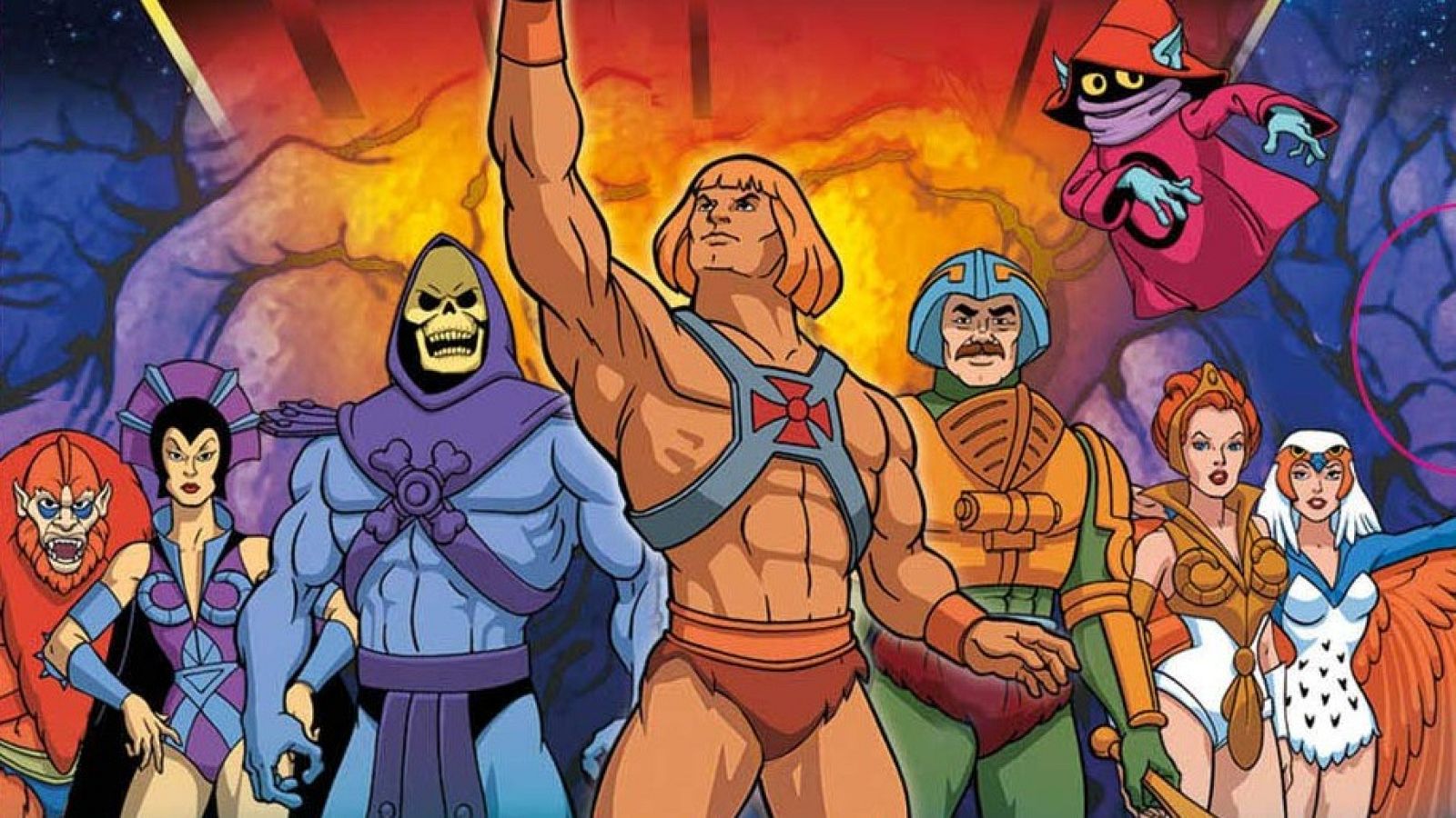 Anuncio de la serie de animación de los 'Masters del Universo'