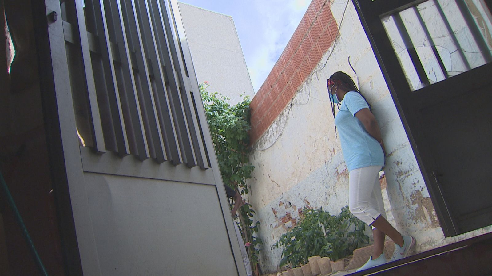 Christy Dorcelus en una casa de acogida de La Puebla de Almoradiel