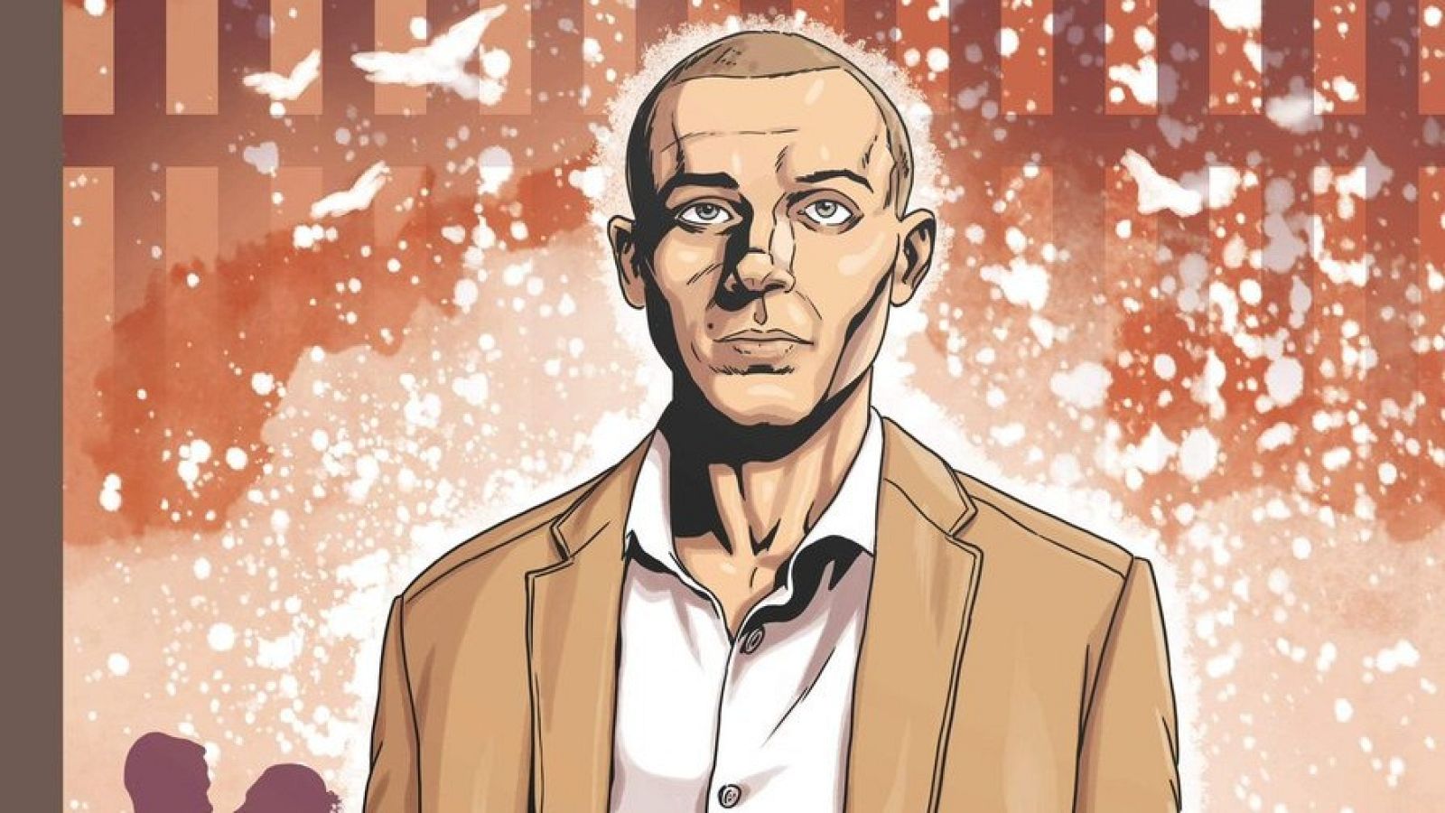 Detalle de la portada de 'Miguel Hernández. Piedra viva'