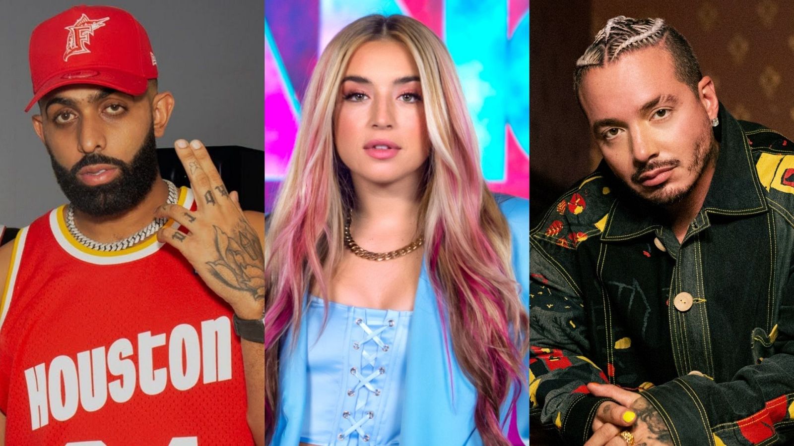 Eladio Carrión, Lola Índigo y J Balvin