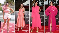 El rosa, color de moda que tiñe a estrellas, reinas y celebrities