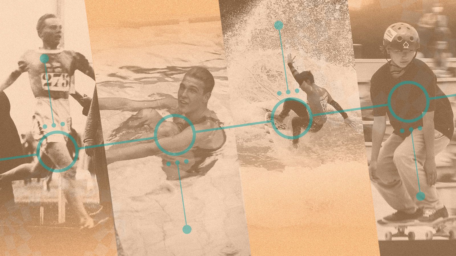 Las disciplinas olímpicas han aumentado hasta rozar el medio centenar, que incluyen el surf o el monopatín