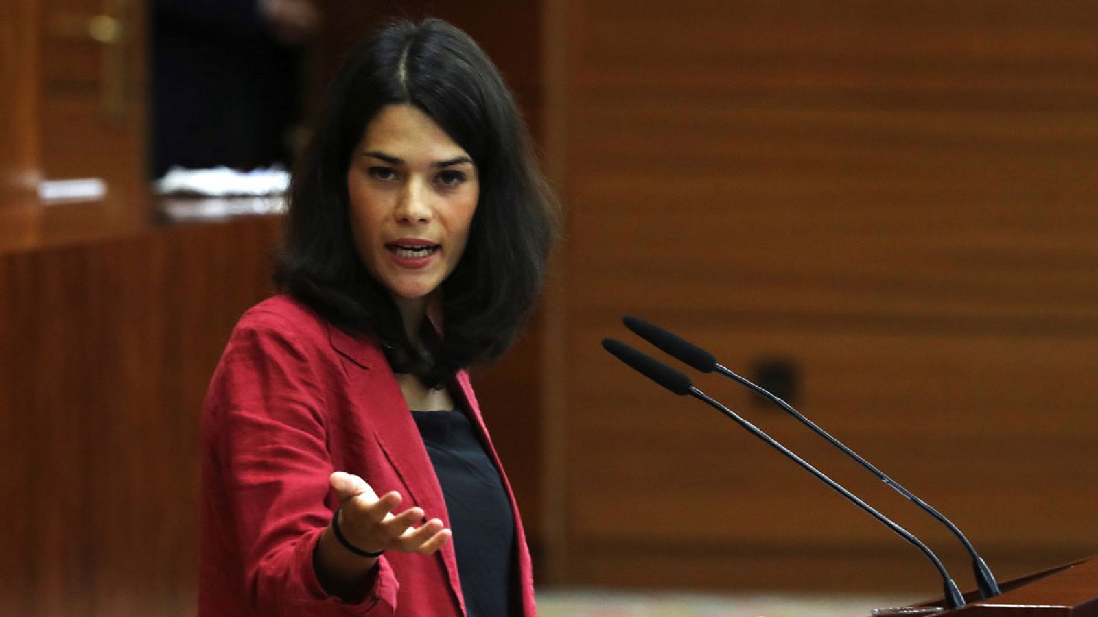 La dirigente de Podemos Isa Serra, en una imagen de archivo