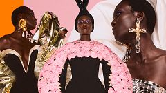 Schiaparelli hace moda del arte y arte de la moda, y lanza un bello alegato: "Dadme más moda. Dadme más esperanza"