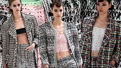 Chanel viste a sus musas con tops lenceros, algunos tan pequeños que tapan lo imprescindible para ser 'decentes'