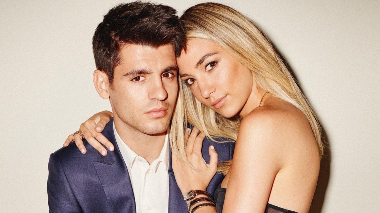 Alice Campello y Álvaro Morata