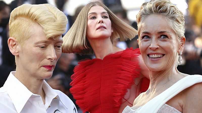 De Tilda Swinton a Sharon Stone y con fuerte presencia española: ya tienes todos los 'looks ganadores' de la alfombra roja de Cannes 