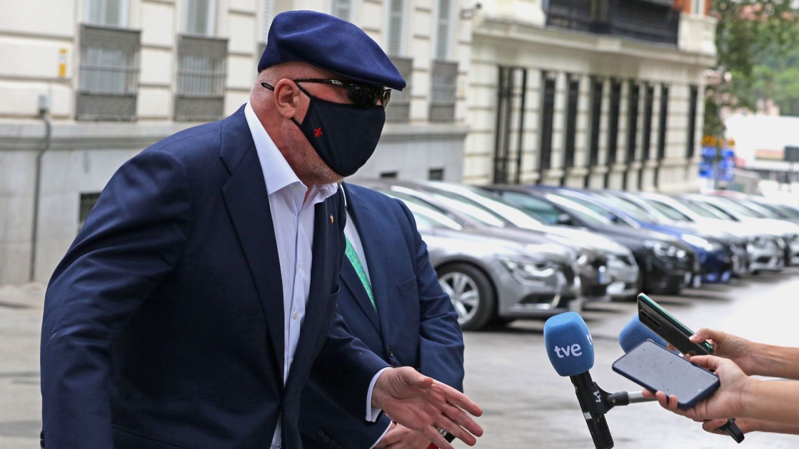 Villarejo, a las puertas de la Audiencia Nacional