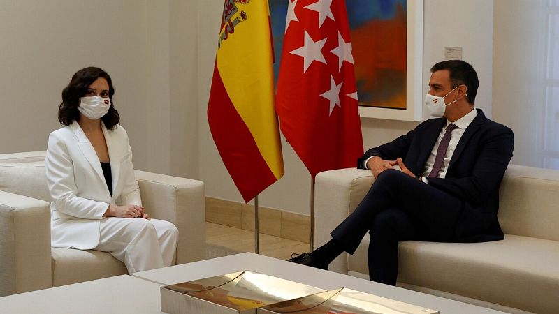 Ayuso acusa a Sánchez de romper el orden constitucional: "Sus intereses y los de España son distintos"