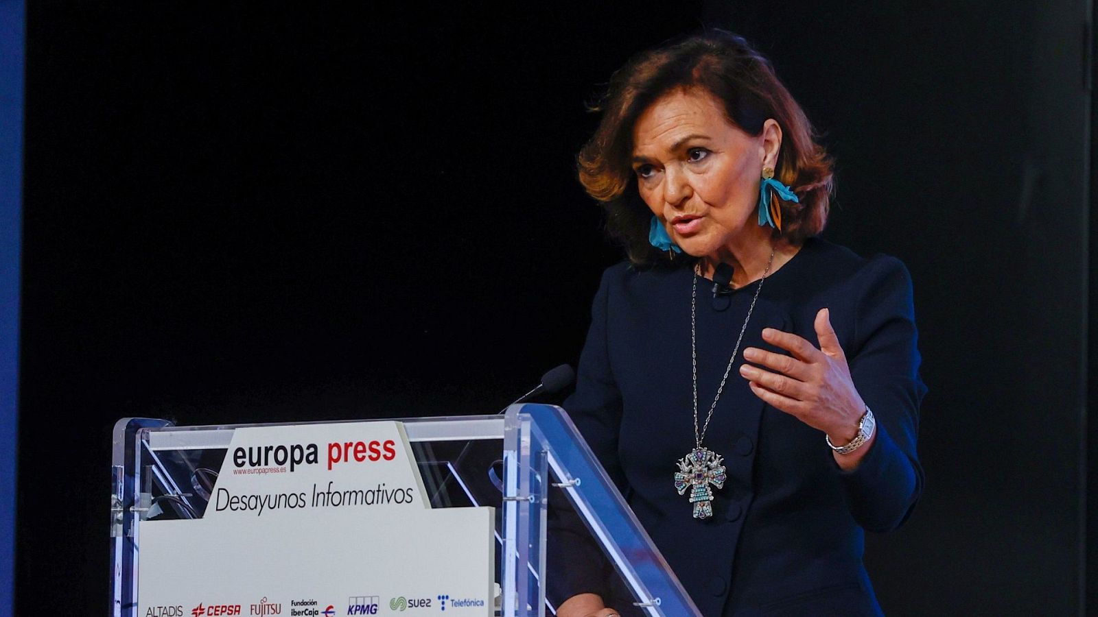 La exvicepresidenta primera Carmen Calvo