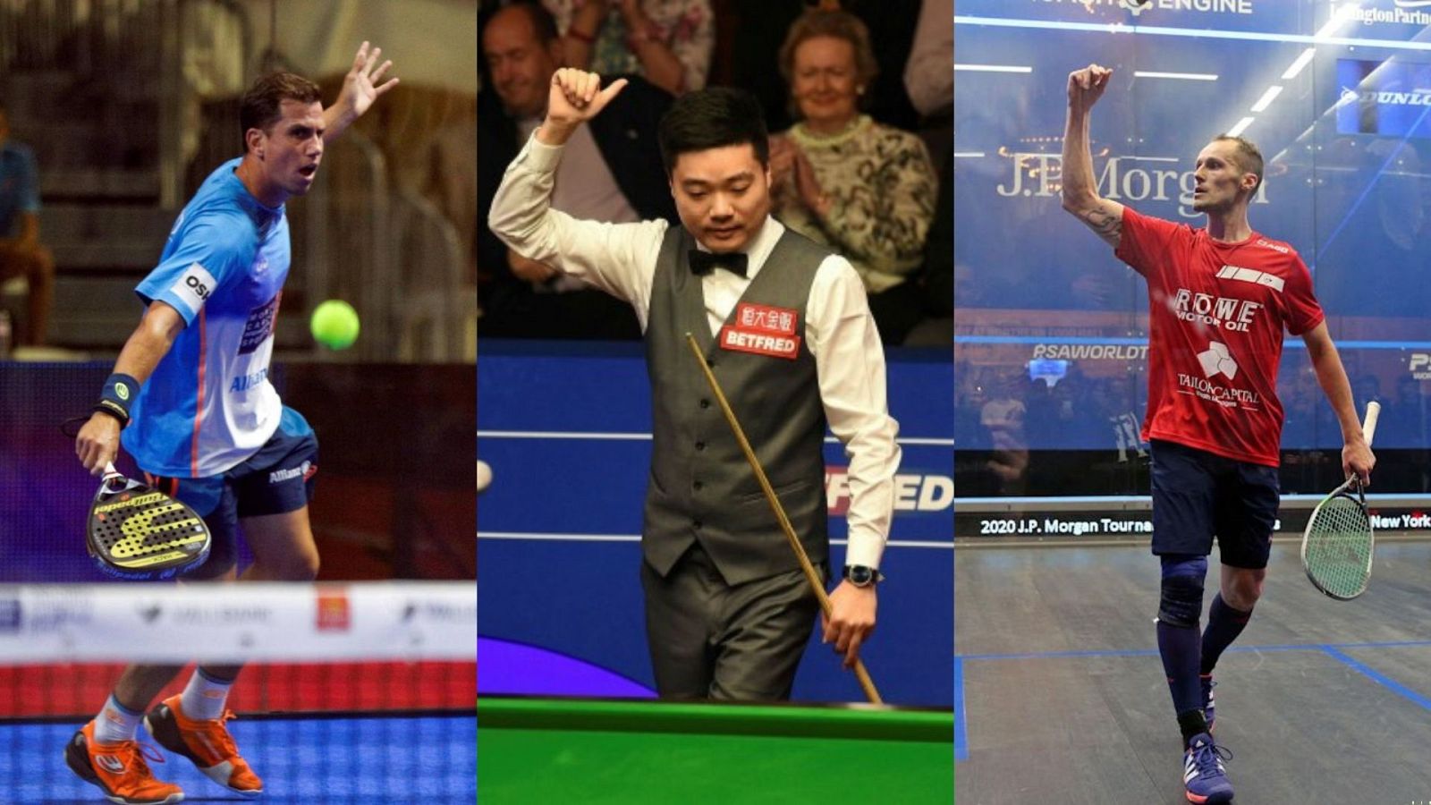 El padel, snooker y squash pueden convertirse en olímpicos en un futuro