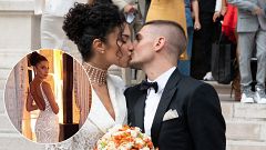 La lujosa boda de Jessica Aidi y el futbolista italiano Marco Verratti, el 'terror de España' en la Eurocopa