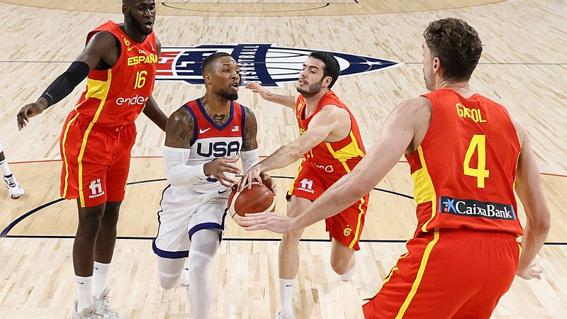 EE.UU, liderada por Lillard, se impone en el amistoso ante España