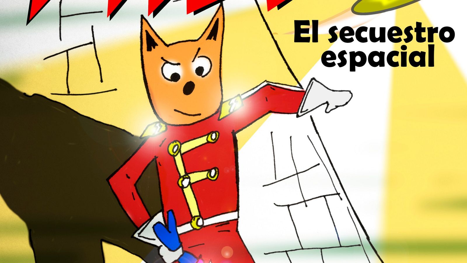 Detalle de la portada de 'Frost, perrito de aventuras: El secuestro espacial'