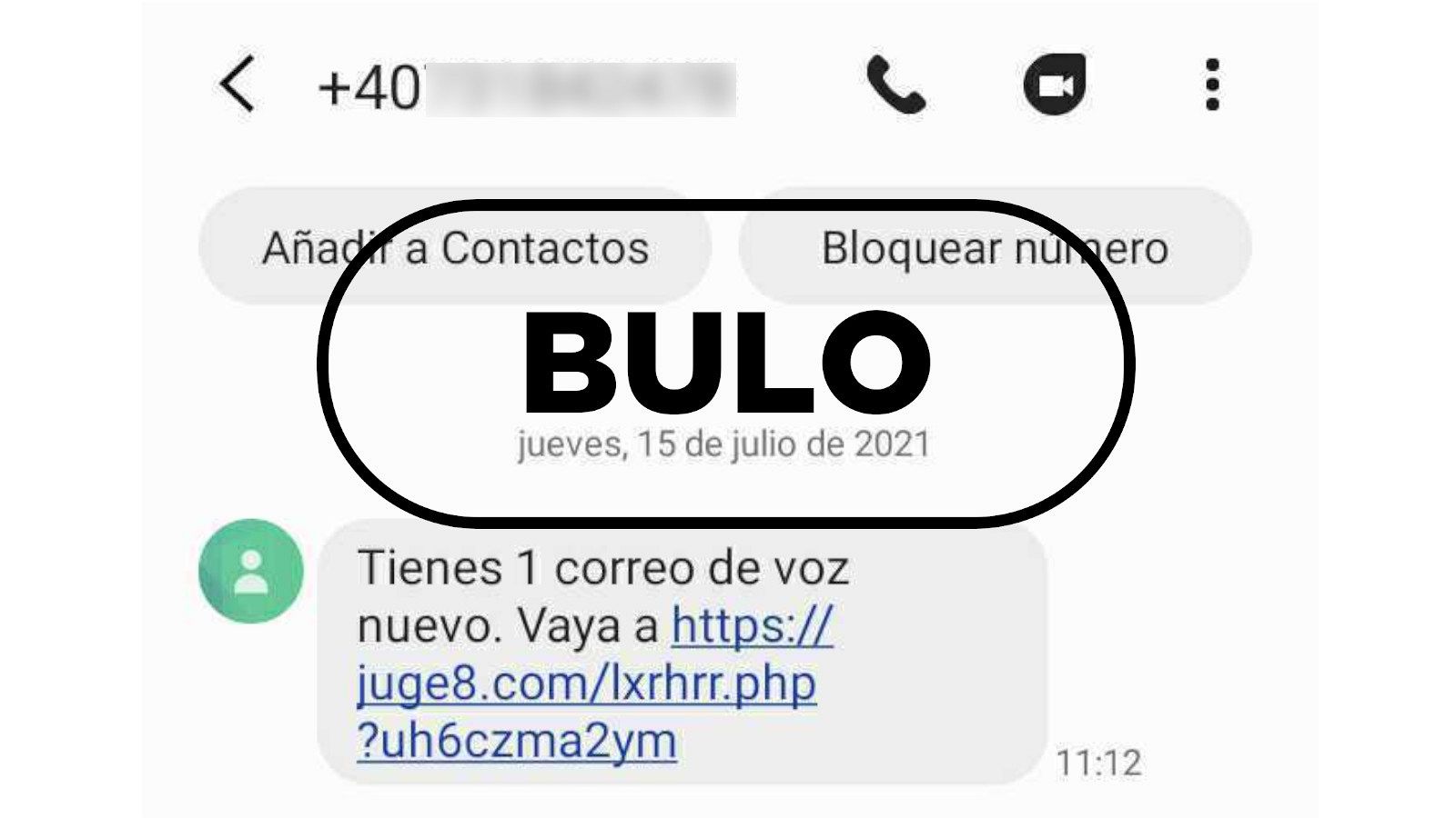 El SMS "tienes 1 correo de voz nuevo" es una estafa peligrosa
