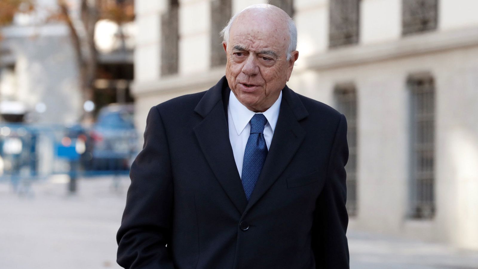 El expresidente del BBVA Francisco González a su llegada a la Audiencia Nacional en Madrid en una imagen de archivo