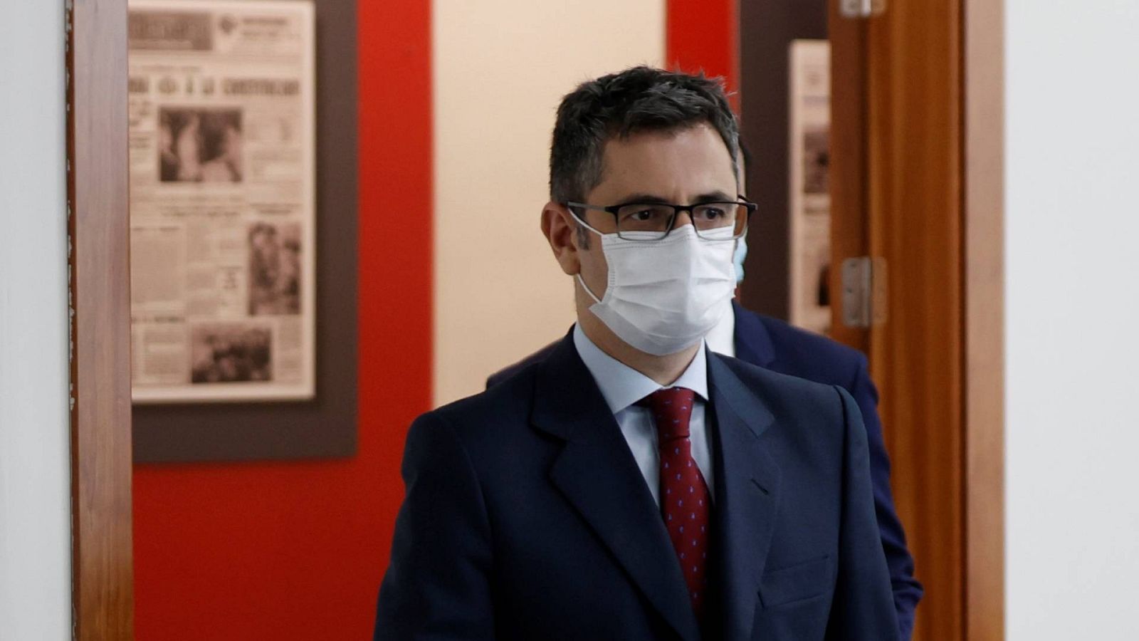 El ministro de la Presidencia, Félix Bolaños, el pasado martes en el Consejo de Ministros