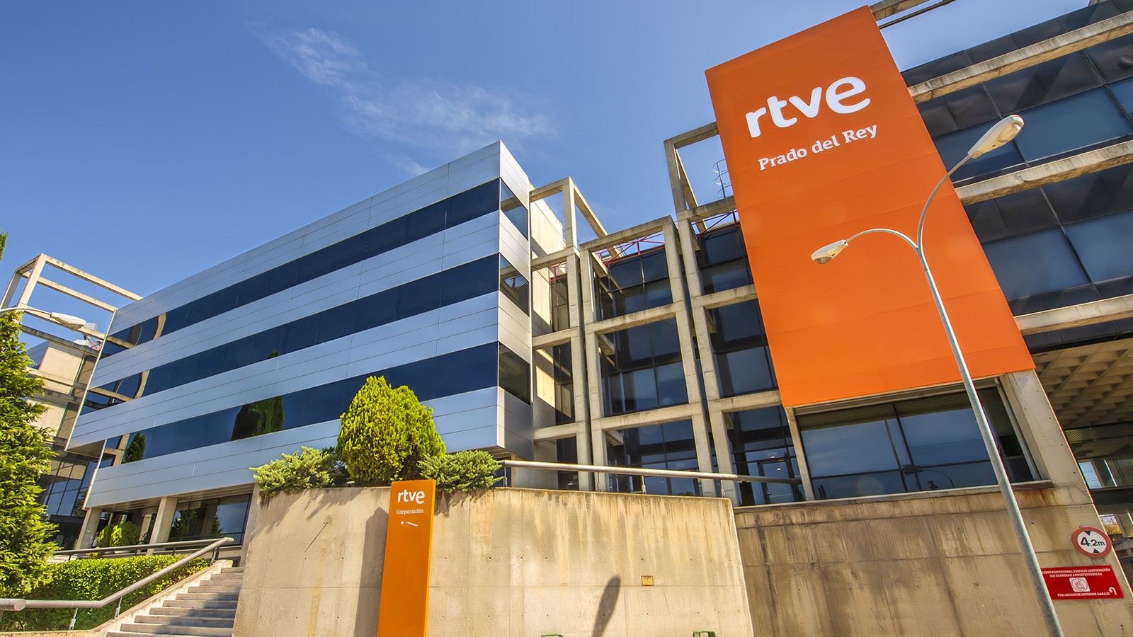 Sede de RTVE, en Prado del Rey