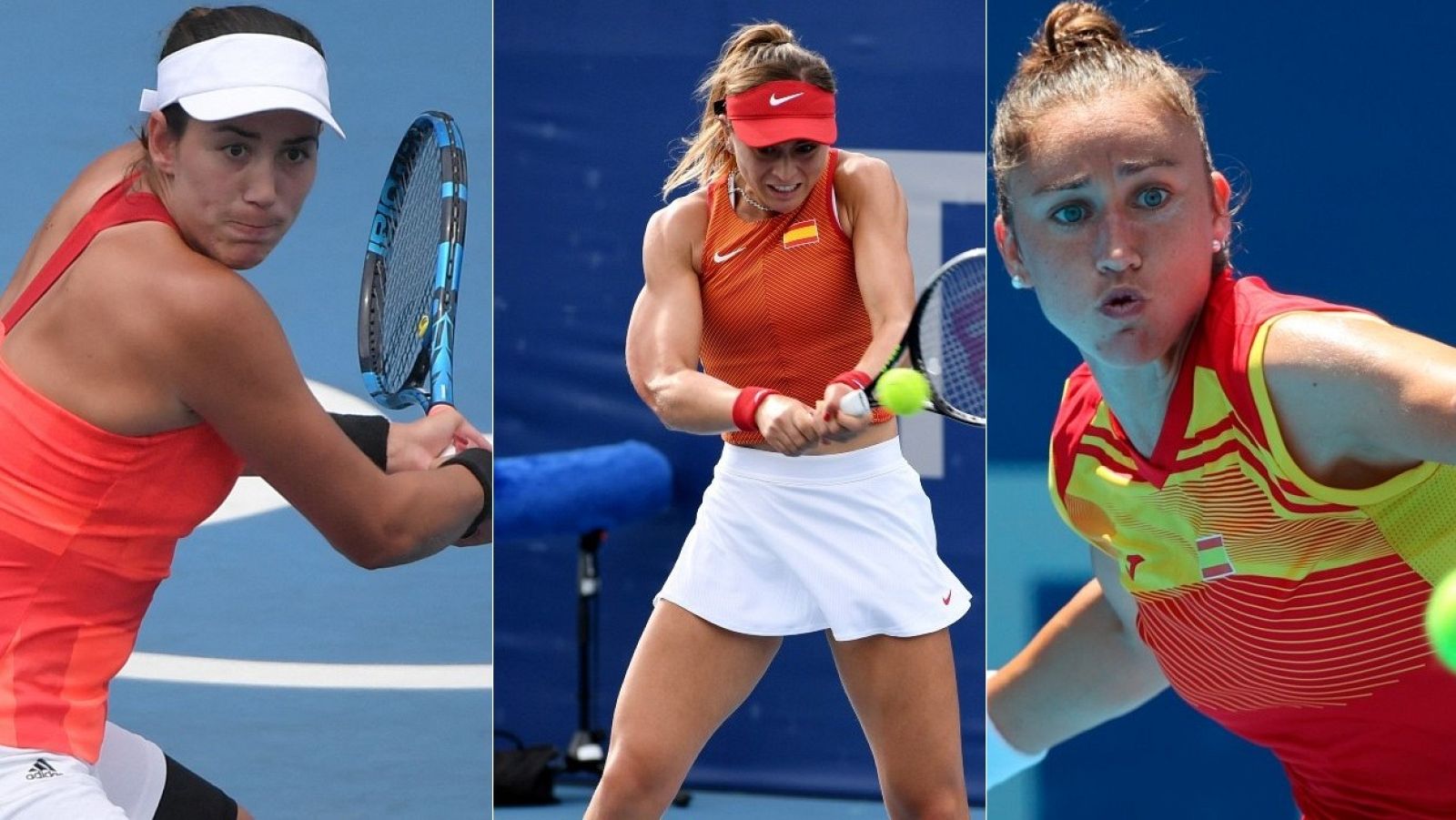 El tenis femenino español busca los cuartos de final en una maratoniana jornada en Tokyo 2020