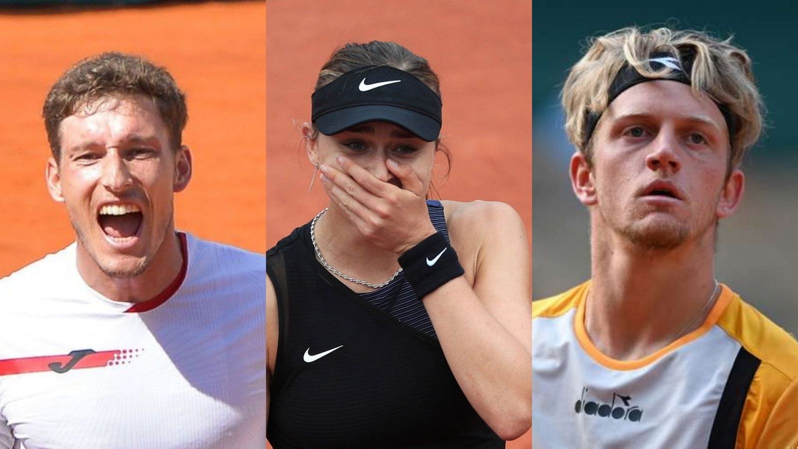 Carreño, Badosa y Davidovich buscarán 'su mejor derecha' para seguir avanzando rondas