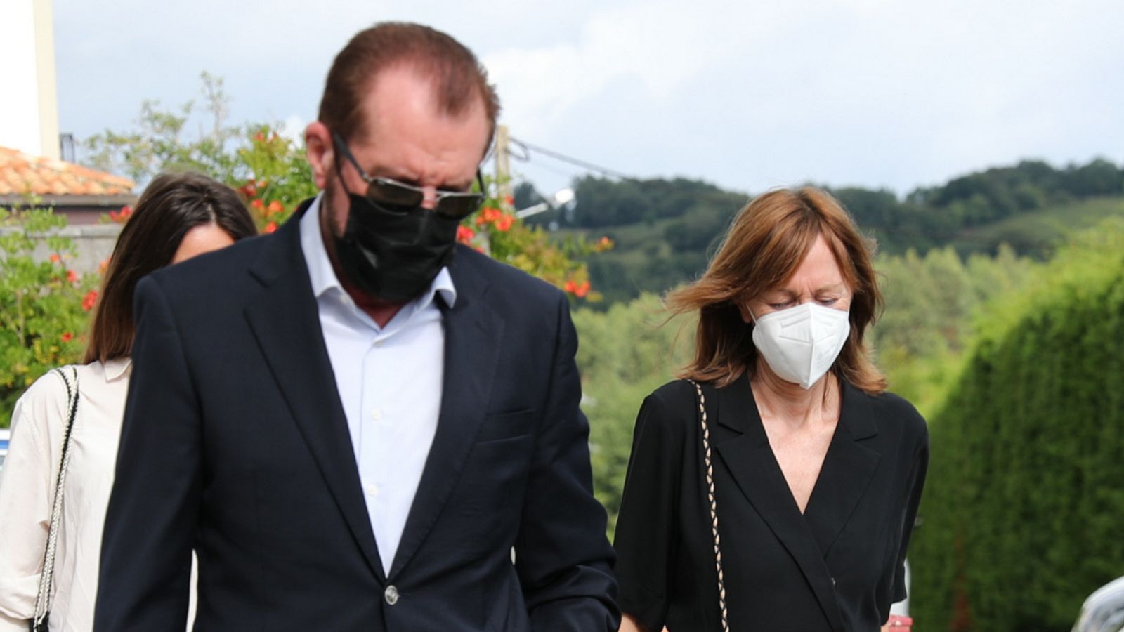 Jesús y Henar Ortiz, hijos de Menchu Álvarez