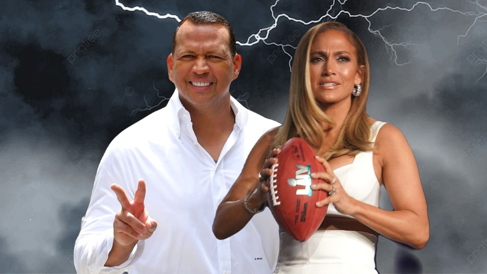 Álex Rodríguez y Jennifer López