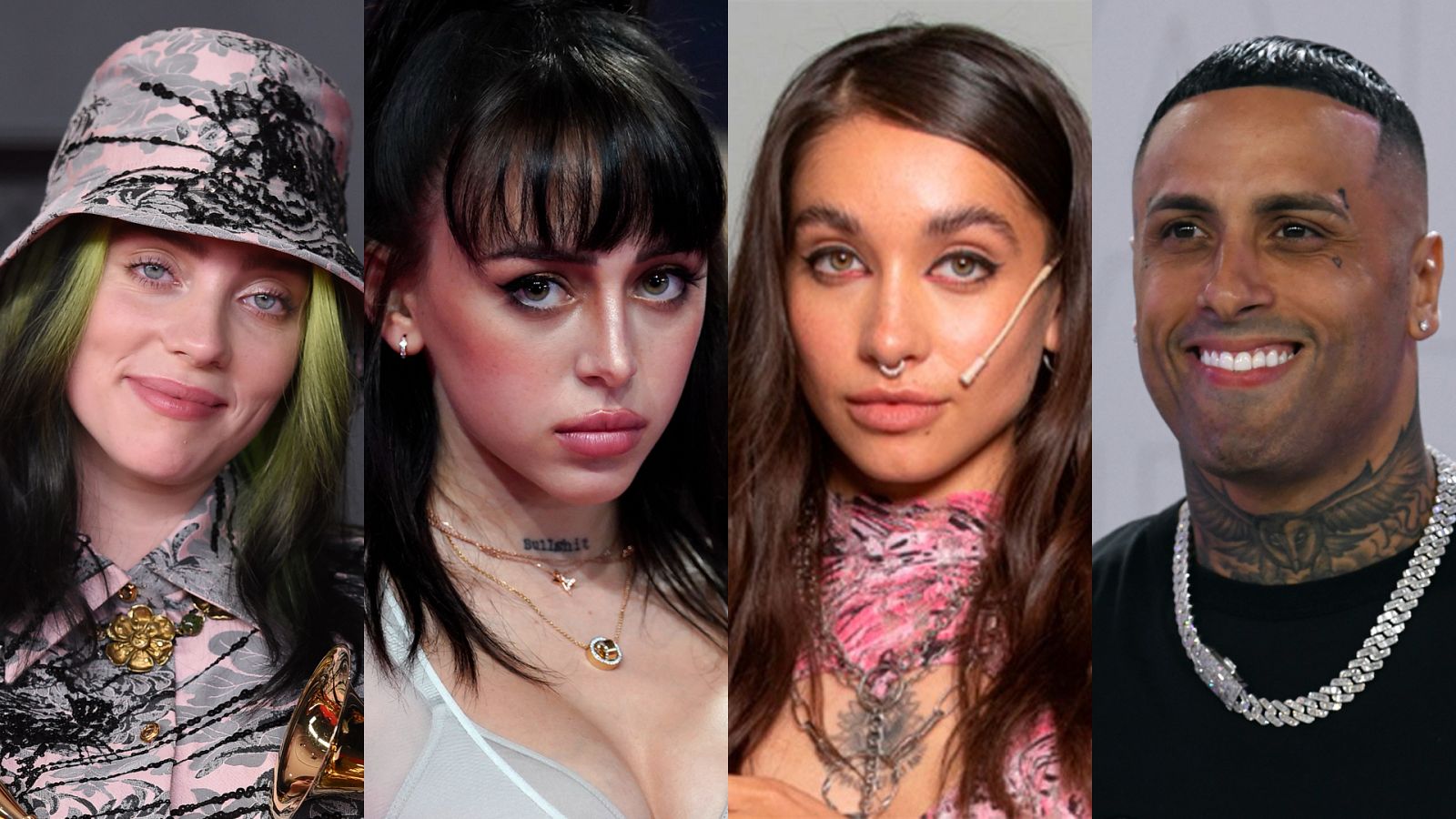 Billie Eilish, Nicki Nicole, María Becerra y Nicky Jam, entre las novedades