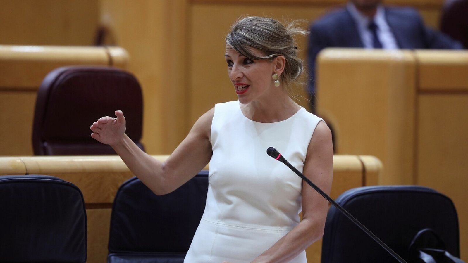 La vicepresidenta segunda del Gobierno y ministra de Trabajo, Yolanda Díaz