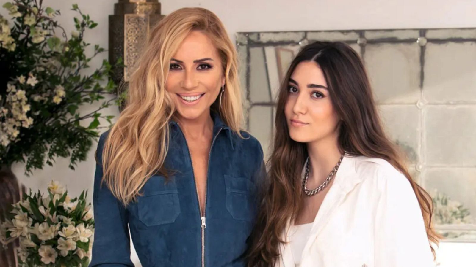 Marta Sánchez y su hija Paula Cabanas