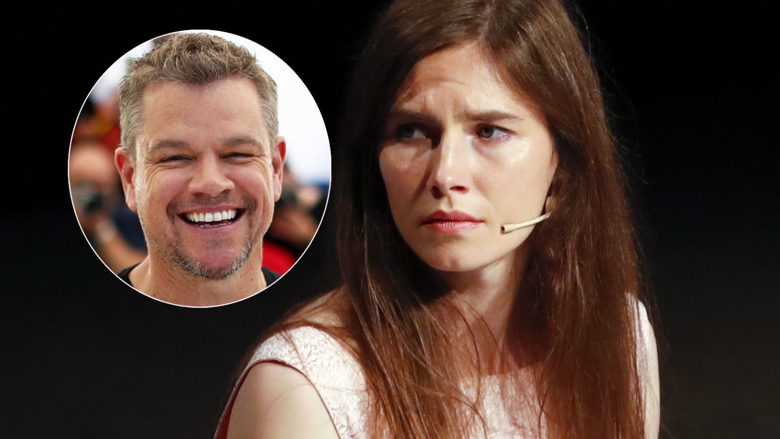 Amanda Knox se siente utilizada por la película de Matt Damon