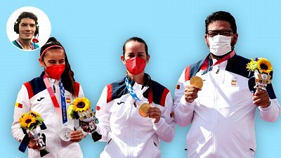 La fortuna de narrar en directo el primer oro y la primera plata de Espa�a en los Juegos Ol�mpicos de Tokyo 2020