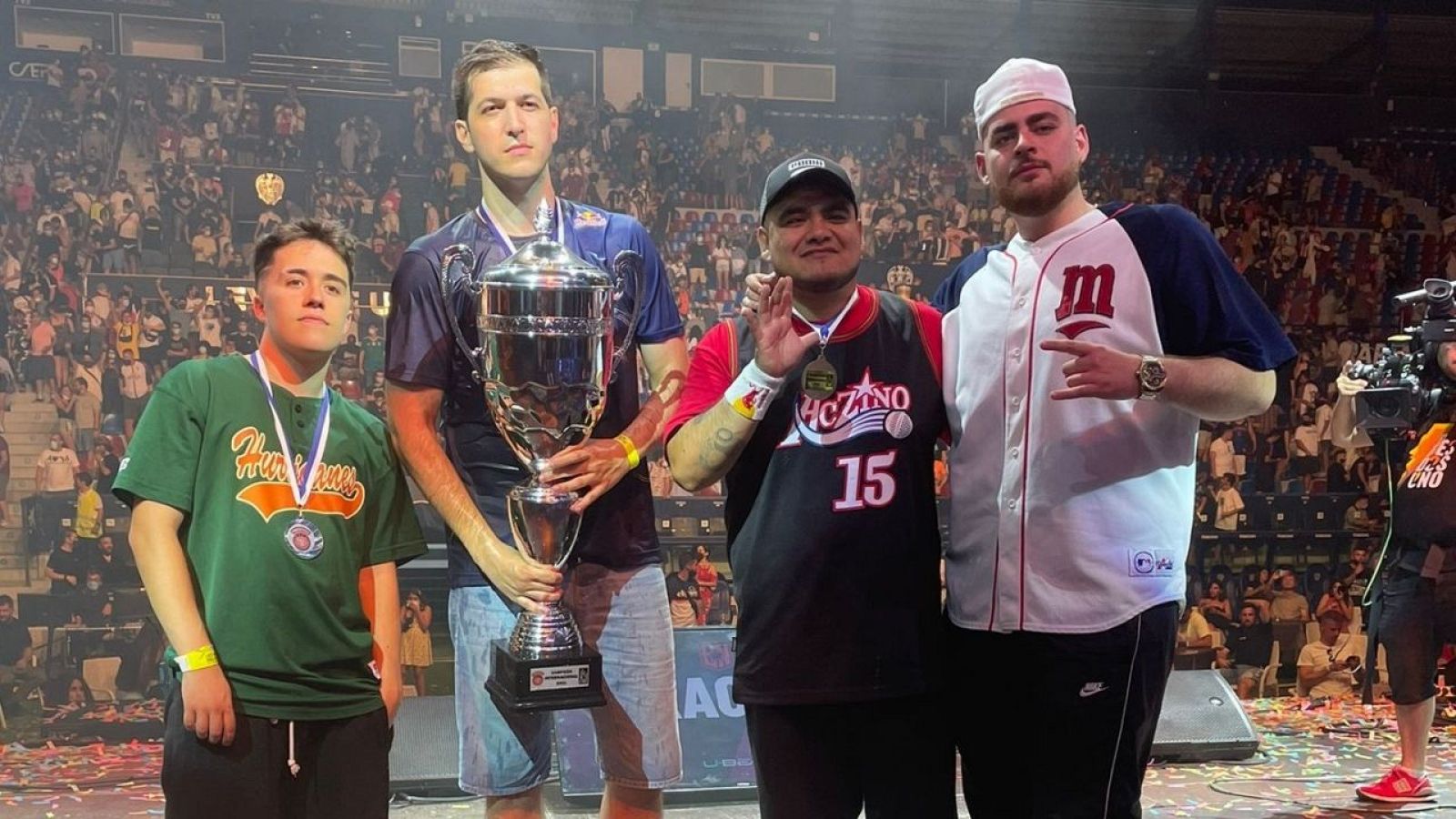 Gazir, Chuty, Aczino y Mnak, en la final de la USN