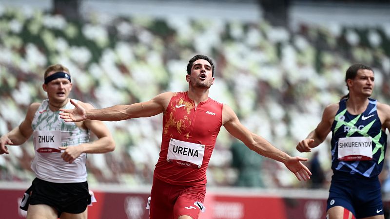 Jorge Ureña bate su marca personal en los 100 metros del decatlón