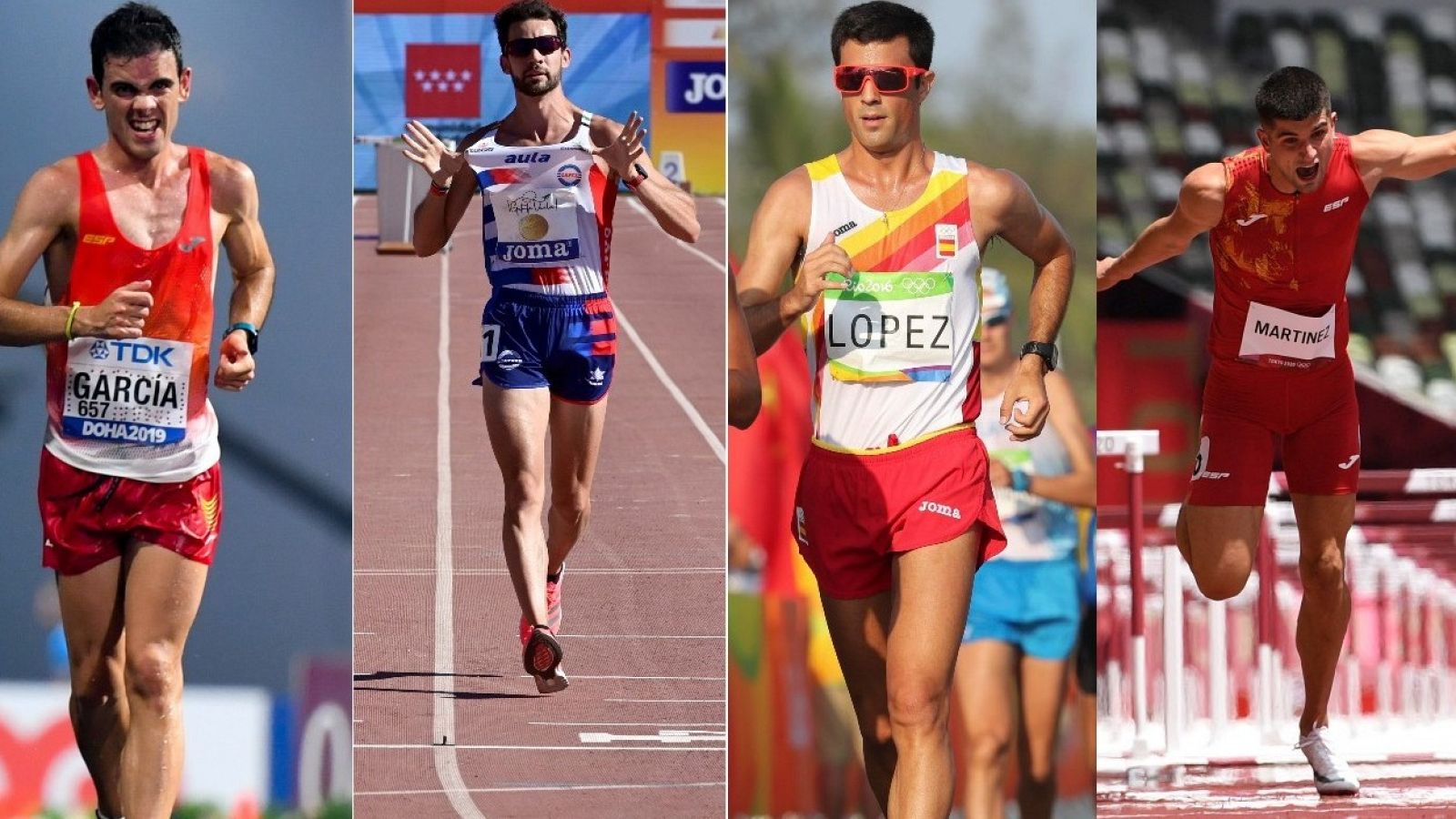 Participación española en la jornada del 5 de agosto del atletismo en Tokyo 2020.