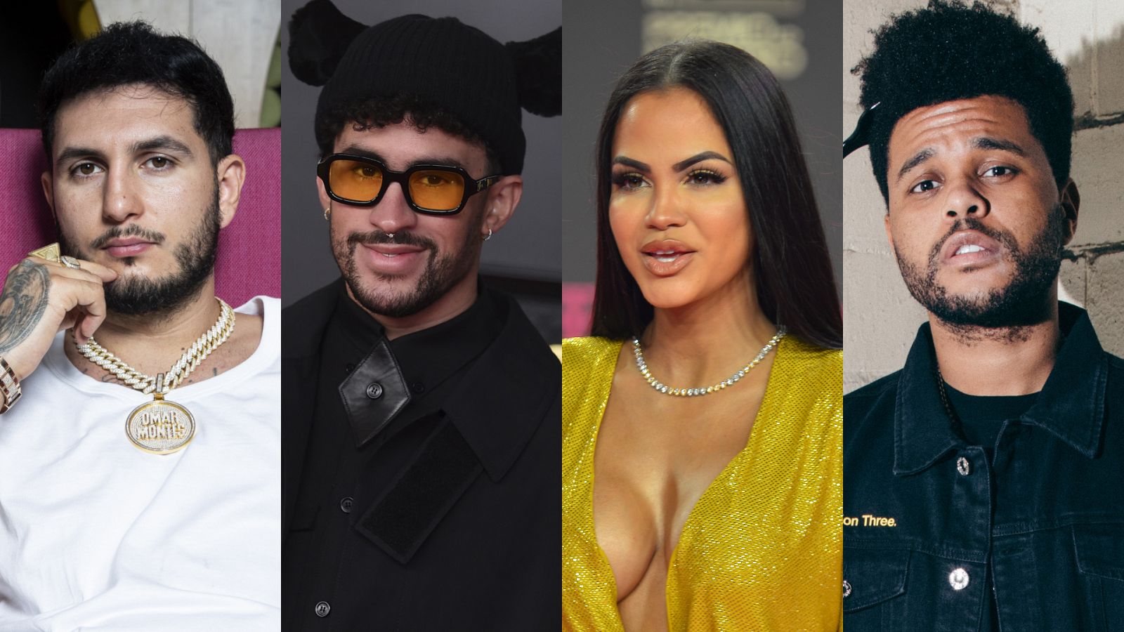 Omar Montes, Bad Bunny, Natti Natasha y The Weeknd, entre las novedades