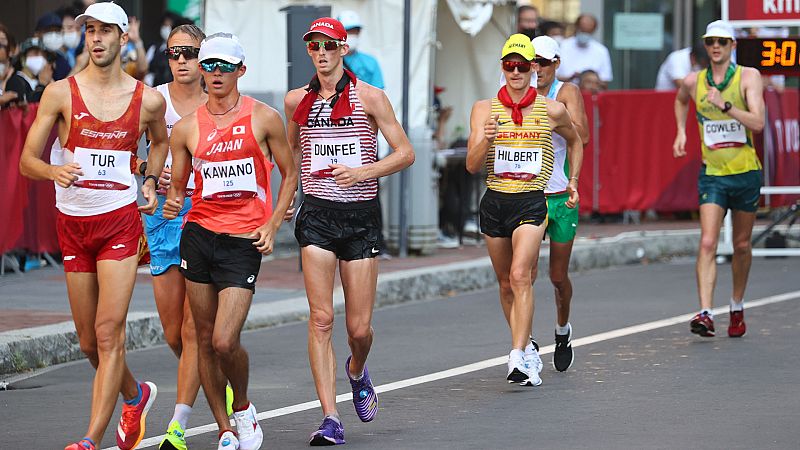 Marc Tur, tras rozar el bronce en los 50km marcha: ''A falta de 500 metros empecé a ver borroso''